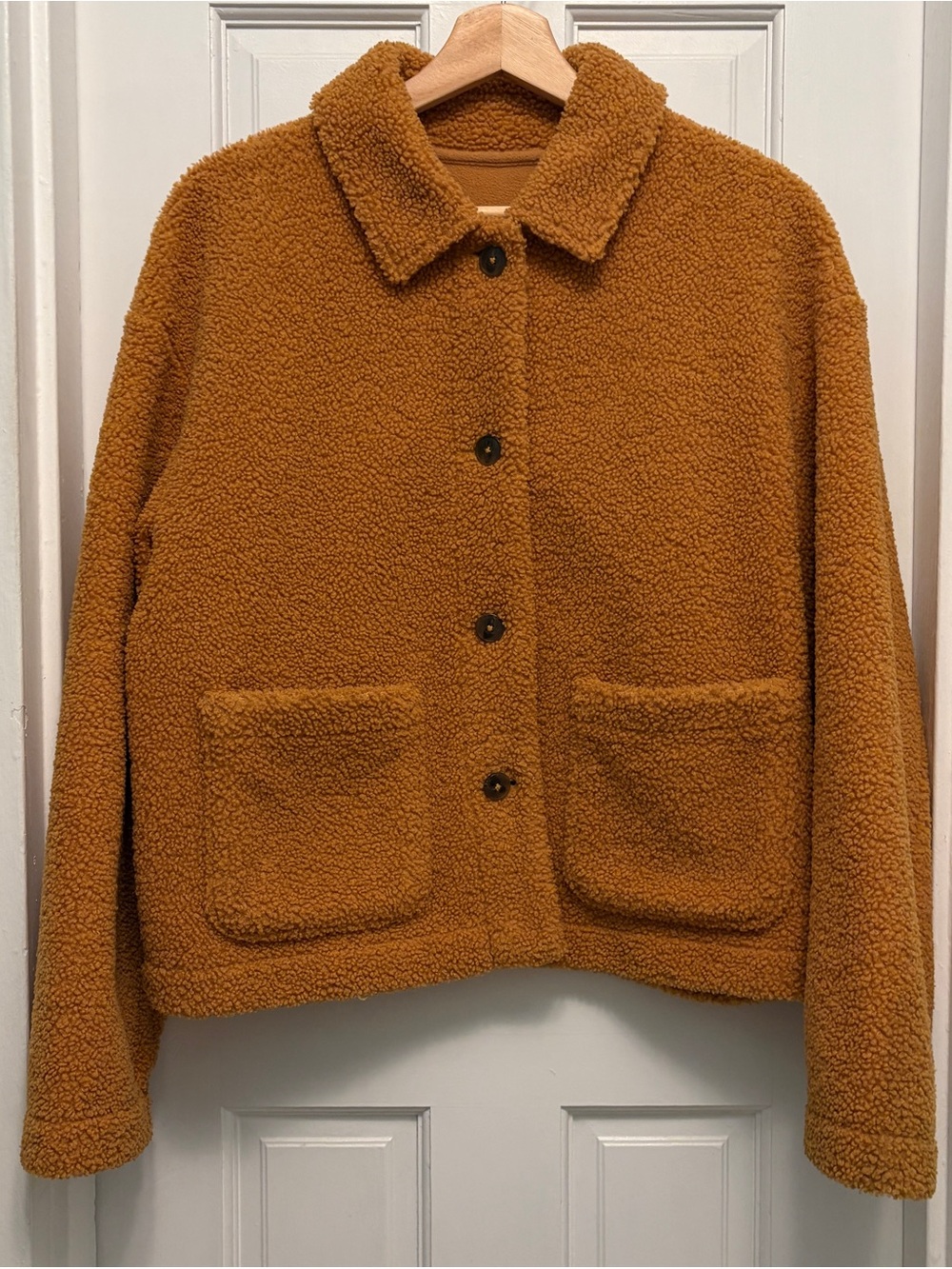 Uniqlo Women's Teddy Jacket size M